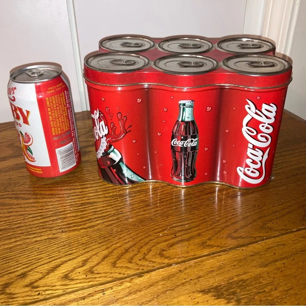 Coca-Cola 6 Pack Tin Vintage